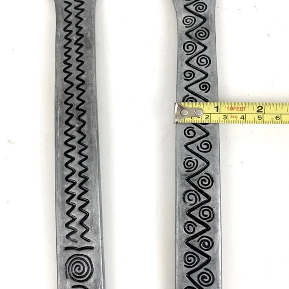 Wilton Armetale Reggae Pewter Serving Fork & Spoon
